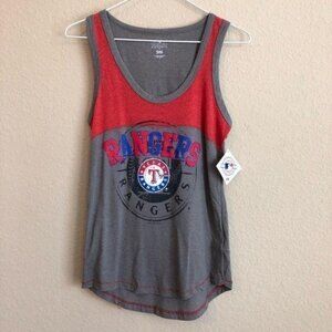 Texas Rangers Tank Top Genuine Merchandise NWT